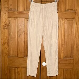 EUC Vintage Classic Elements Crinkle Pull On Pants Size M